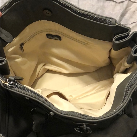 Gray Leather Aldo Purse - Picture 3 of 3